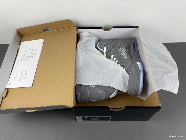 Cheap TB Retro Grey Wolf Air 136027-005 5 Jordan 0702